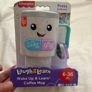 Fisher-Price Wake Up & Learn Coffee Mug Toy